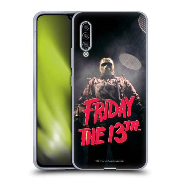 Friday the 13th: Jason X Comic Art And Logos Jason Voorhees Soft Gel Case for Samsung Galaxy A90 5G (2019)