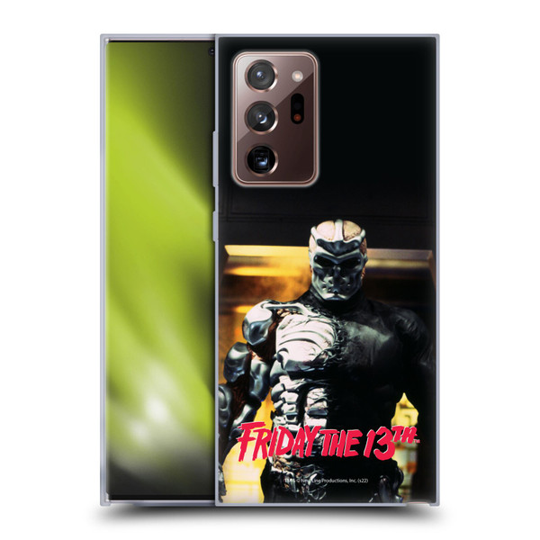 Friday the 13th: Jason X Comic Art And Logos Black And Red Soft Gel Case for Samsung Galaxy Note20 Ultra / 5G
