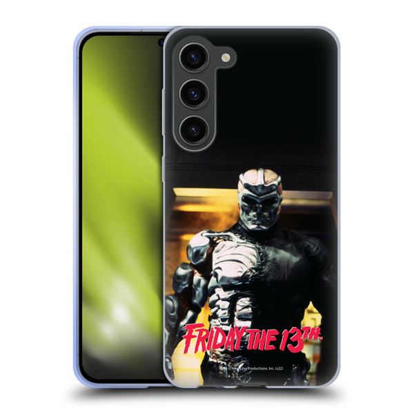 Friday the 13th: Jason X Comic Art And Logos Black And Red Soft Gel Case for Samsung Galaxy S23+ 5G