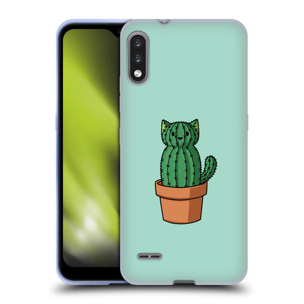 Beth Wilson Doodlecats Cactus Soft Gel Case for LG K22
