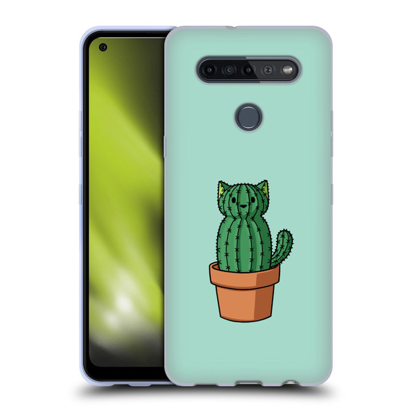 Beth Wilson Doodlecats Cactus Soft Gel Case for LG K51S