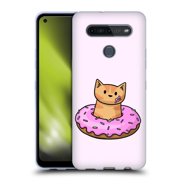 Beth Wilson Doodlecats Donut Soft Gel Case for LG K51S