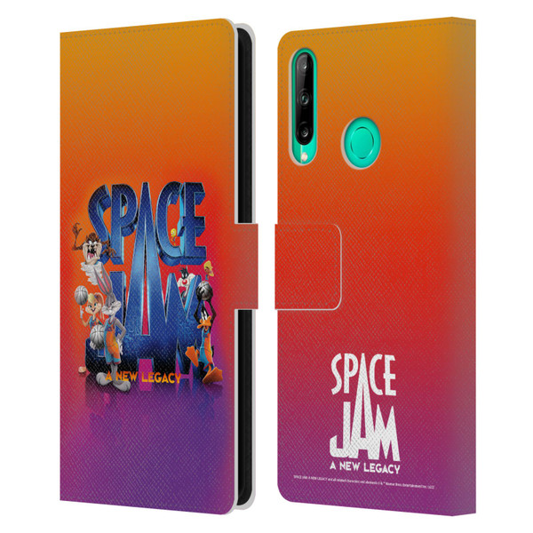Space Jam: A New Legacy Graphics Poster Leather Book Wallet Case Cover For Huawei P40 lite E