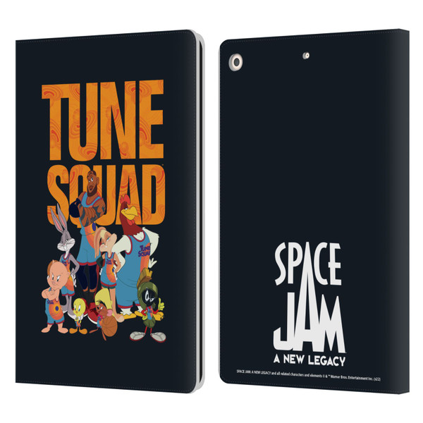 Space Jam: A New Legacy Graphics Tune Squad Leather Book Wallet Case Cover For Apple iPad 10.2 2019/2020/2021