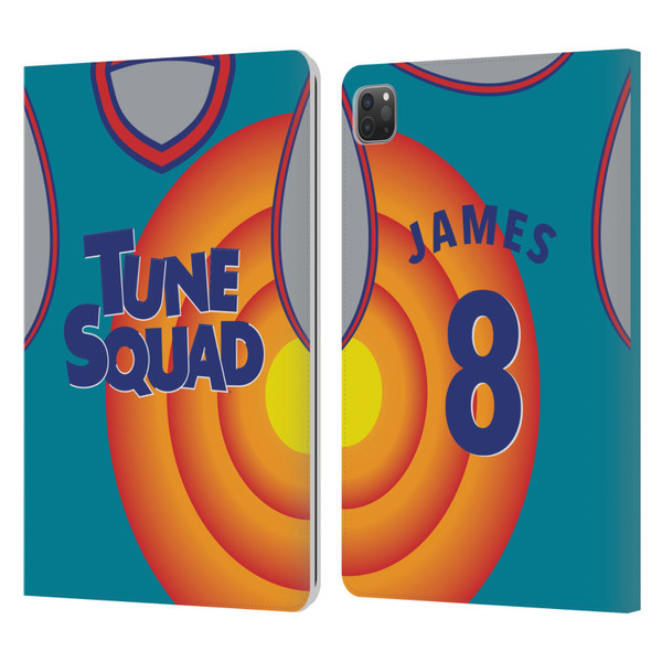 Space Jam: A New Legacy Graphics Jersey Leather Book Wallet Case Cover For Apple iPad Pro 11 2020 / 2021 / 2022