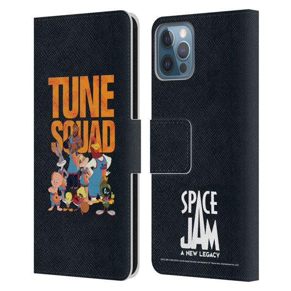 Space Jam: A New Legacy Graphics Tune Squad Leather Book Wallet Case Cover For Apple iPhone 12 / iPhone 12 Pro