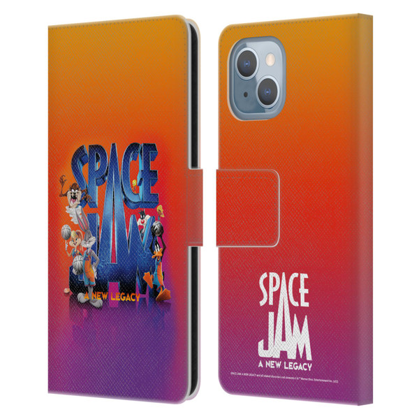 Space Jam: A New Legacy Graphics Poster Leather Book Wallet Case Cover For Apple iPhone 14