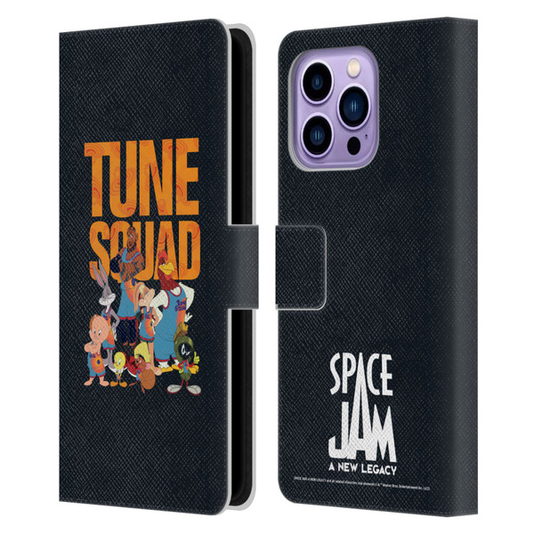 Space Jam: A New Legacy Graphics Tune Squad Leather Book Wallet Case Cover For Apple iPhone 14 Pro Max