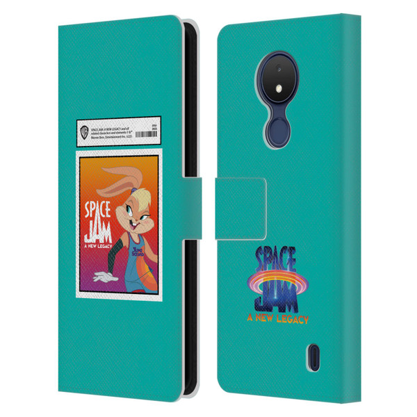 Space Jam: A New Legacy Graphics Lola Card Leather Book Wallet Case Cover For Nokia C21
