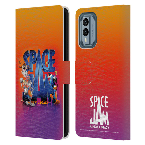 Space Jam: A New Legacy Graphics Poster Leather Book Wallet Case Cover For Nokia X30