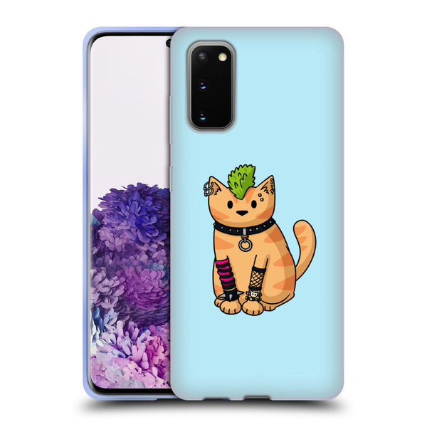 Beth Wilson Doodlecats Punk 2 Soft Gel Case for Samsung Galaxy S20 / S20 5G