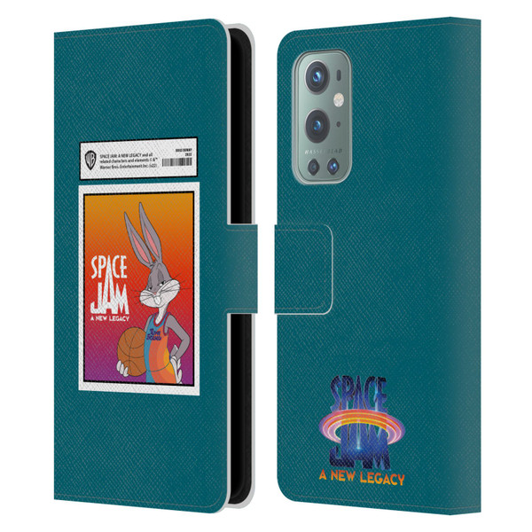Space Jam: A New Legacy Graphics Bugs Bunny Card Leather Book Wallet Case Cover For OnePlus 9