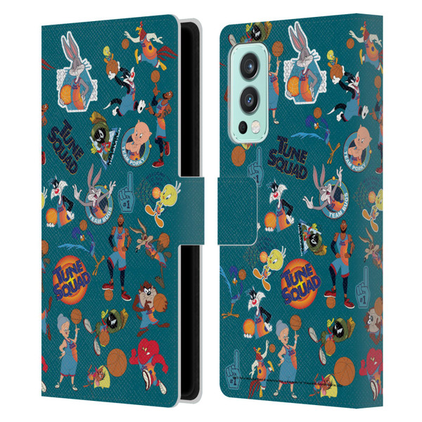 Space Jam: A New Legacy Graphics Squad Leather Book Wallet Case Cover For OnePlus Nord 2 5G