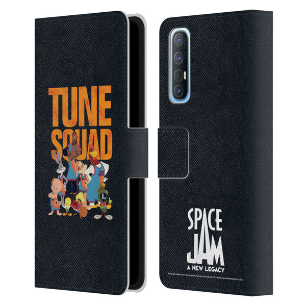 Space Jam: A New Legacy Graphics Tune Squad Leather Book Wallet Case Cover For OPPO Find X2 Neo 5G