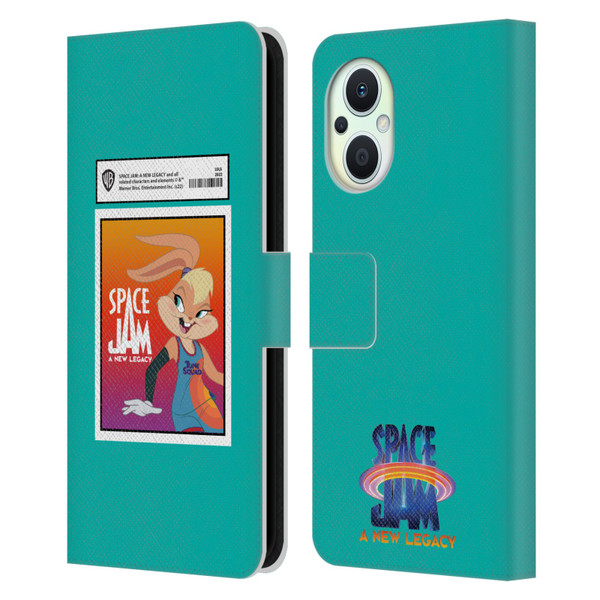 Space Jam: A New Legacy Graphics Lola Card Leather Book Wallet Case Cover For OPPO Reno8 Lite