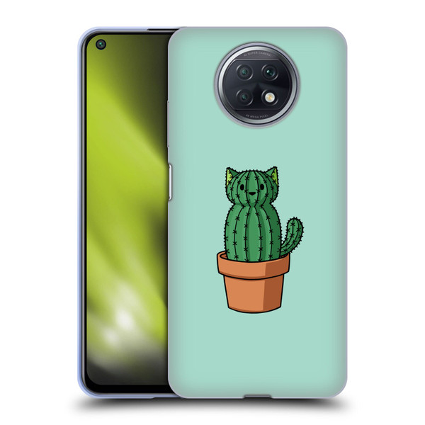 Beth Wilson Doodlecats Cactus Soft Gel Case for Xiaomi Redmi Note 9T 5G