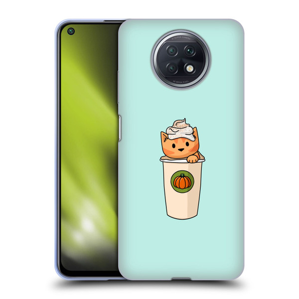 Beth Wilson Doodlecats Pumpkin Spice Latte Soft Gel Case for Xiaomi Redmi Note 9T 5G