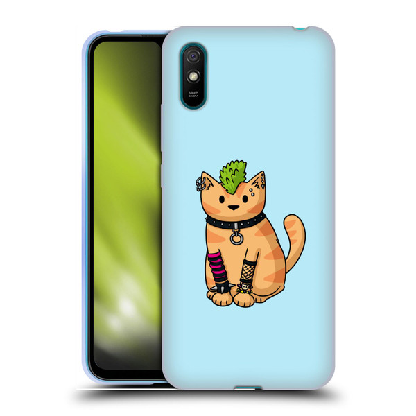 Beth Wilson Doodlecats Punk 2 Soft Gel Case for Xiaomi Redmi 9A / Redmi 9AT