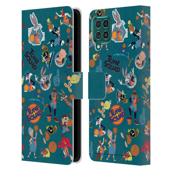 Space Jam: A New Legacy Graphics Squad Leather Book Wallet Case Cover For Samsung Galaxy F62 (2021)