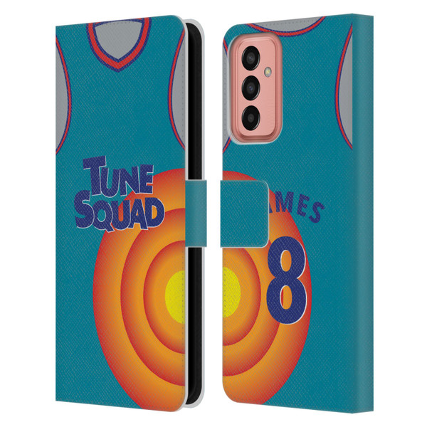 Space Jam: A New Legacy Graphics Jersey Leather Book Wallet Case Cover For Samsung Galaxy M13 (2022)
