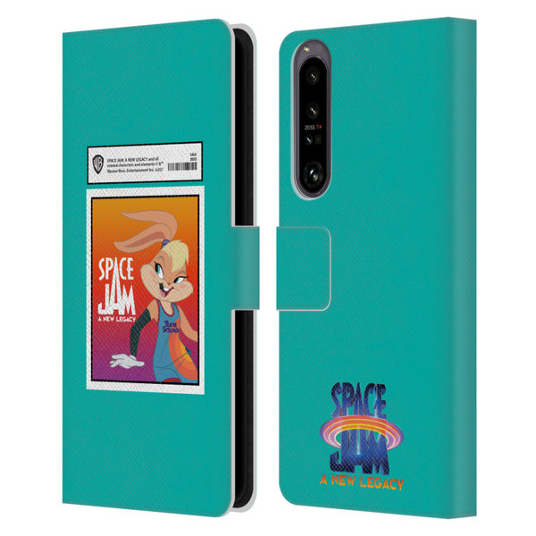 Space Jam: A New Legacy Graphics Lola Card Leather Book Wallet Case Cover For Sony Xperia 1 IV