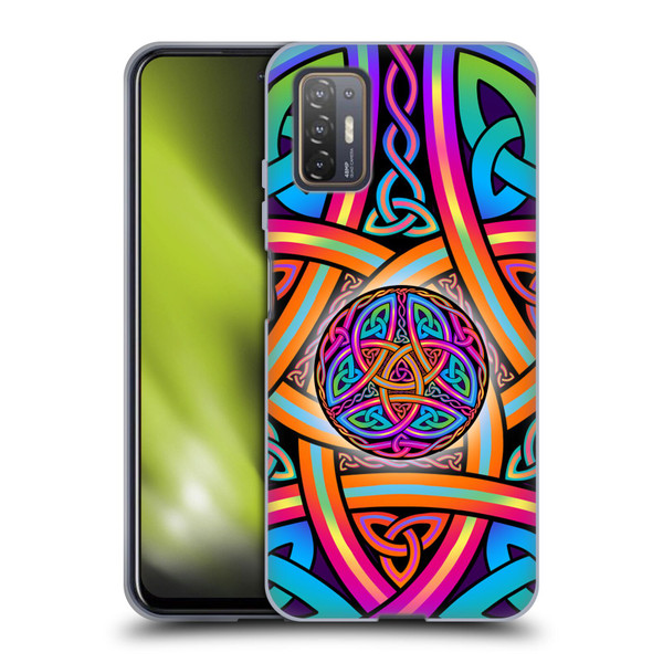 Beth Wilson Rainbow Celtic Knots Divine Soft Gel Case for HTC Desire 21 Pro 5G