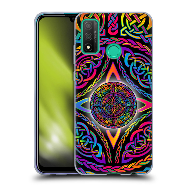 Beth Wilson Rainbow Celtic Knots Shield Soft Gel Case for Huawei P Smart (2020)
