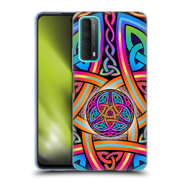 Beth Wilson Rainbow Celtic Knots Divine Soft Gel Case for Huawei P Smart (2021)