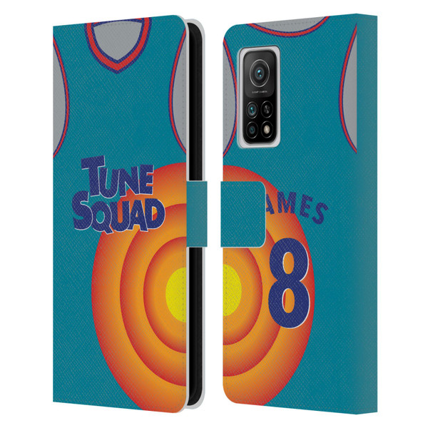 Space Jam: A New Legacy Graphics Jersey Leather Book Wallet Case Cover For Xiaomi Mi 10T 5G