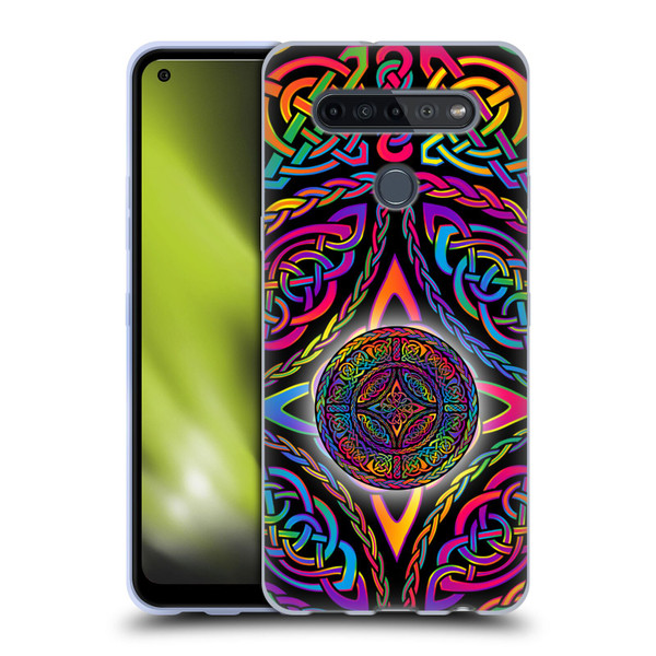 Beth Wilson Rainbow Celtic Knots Shield Soft Gel Case for LG K51S
