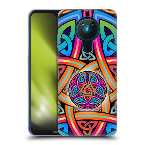 Beth Wilson Rainbow Celtic Knots Divine Soft Gel Case for Nokia 5.3