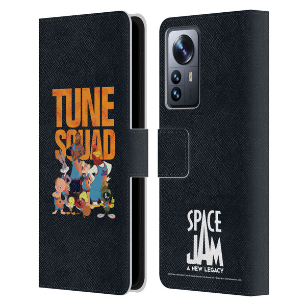 Space Jam: A New Legacy Graphics Tune Squad Leather Book Wallet Case Cover For Xiaomi 12 Pro