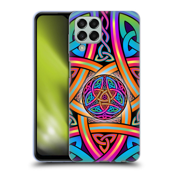 Beth Wilson Rainbow Celtic Knots Divine Soft Gel Case for Samsung Galaxy M33 (2022)
