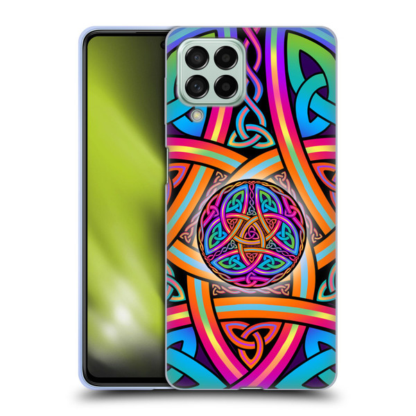 Beth Wilson Rainbow Celtic Knots Divine Soft Gel Case for Samsung Galaxy M53 (2022)