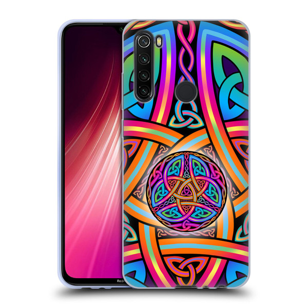 Beth Wilson Rainbow Celtic Knots Divine Soft Gel Case for Xiaomi Redmi Note 8T