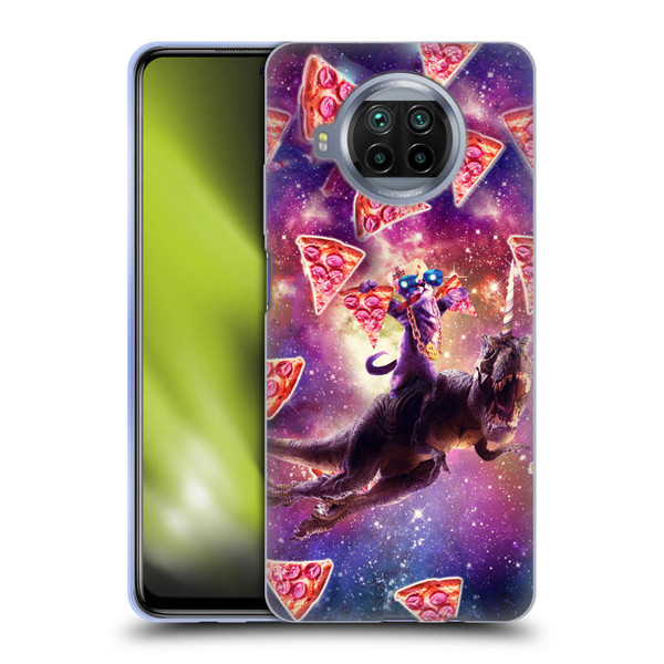 Random Galaxy Space Pizza Ride Thug Cat & Dinosaur Unicorn Soft Gel Case for Xiaomi Mi 10T Lite 5G