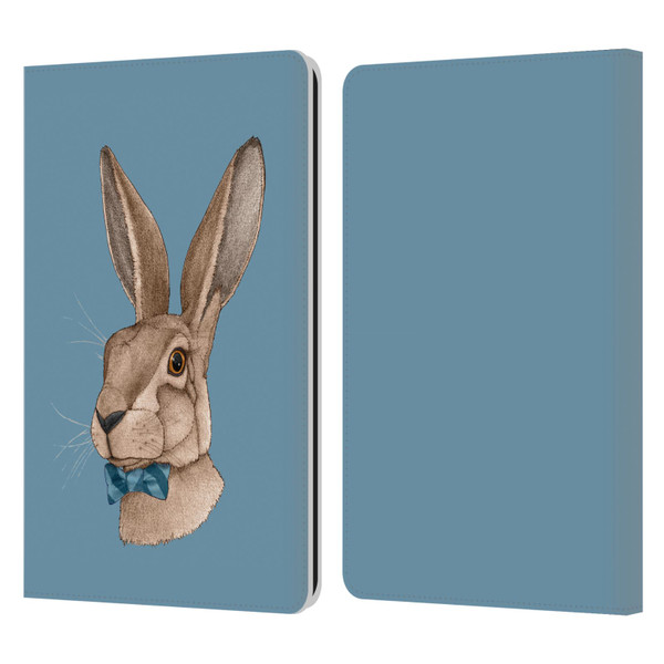 Barruf Animals Hare Leather Book Wallet Case Cover For Amazon Kindle Paperwhite 1 / 2 / 3