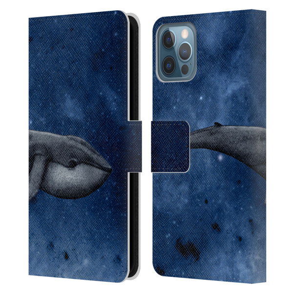 Barruf Animals The Whale Leather Book Wallet Case Cover For Apple iPhone 12 / iPhone 12 Pro