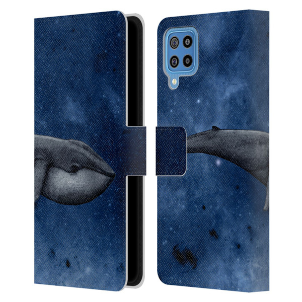 Barruf Animals The Whale Leather Book Wallet Case Cover For Samsung Galaxy F22 (2021)