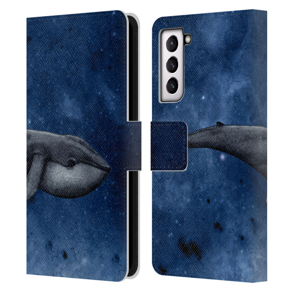 Barruf Animals The Whale Leather Book Wallet Case Cover For Samsung Galaxy S21 5G