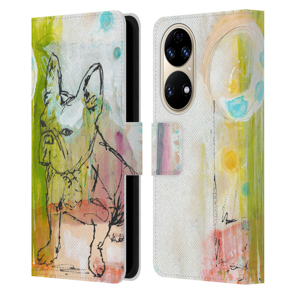 Wyanne Animals Attitude Leather Book Wallet Case Cover For Huawei P50