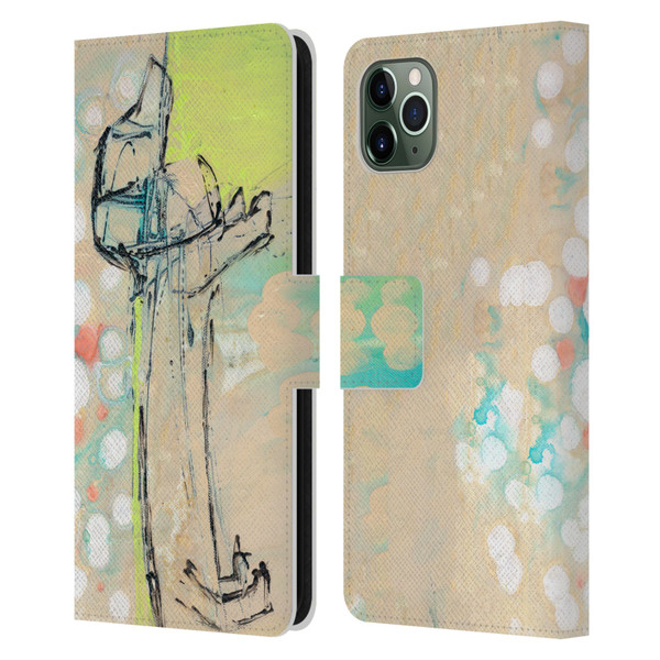 Wyanne Animals Dachshund Leather Book Wallet Case Cover For Apple iPhone 11 Pro Max