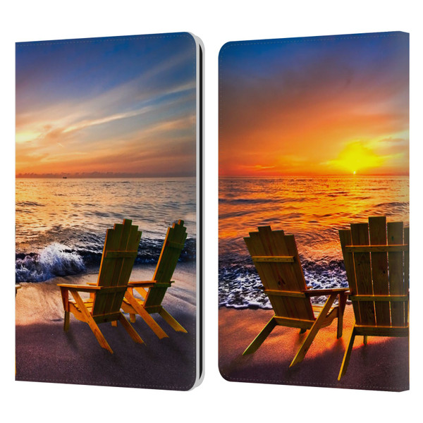 Celebrate Life Gallery Beaches 2 Sea Dreams III Leather Book Wallet Case Cover For Amazon Kindle Paperwhite 1 / 2 / 3