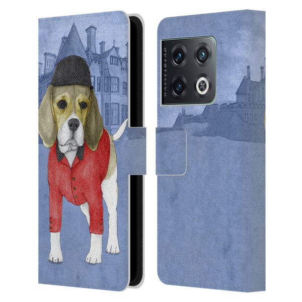 Barruf Dogs Beagle Leather Book Wallet Case Cover For OnePlus 10 Pro