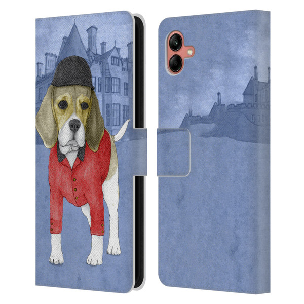 Barruf Dogs Beagle Leather Book Wallet Case Cover For Samsung Galaxy A04 (2022)