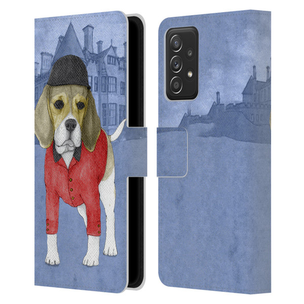 Barruf Dogs Beagle Leather Book Wallet Case Cover For Samsung Galaxy A53 5G (2022)