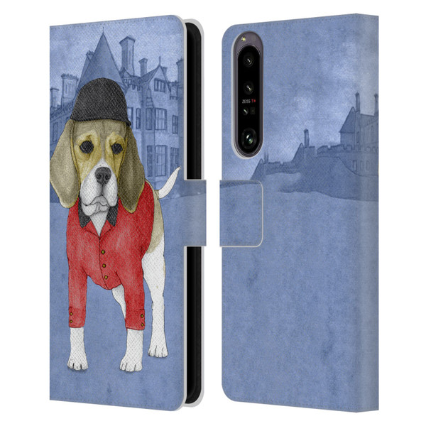 Barruf Dogs Beagle Leather Book Wallet Case Cover For Sony Xperia 1 IV