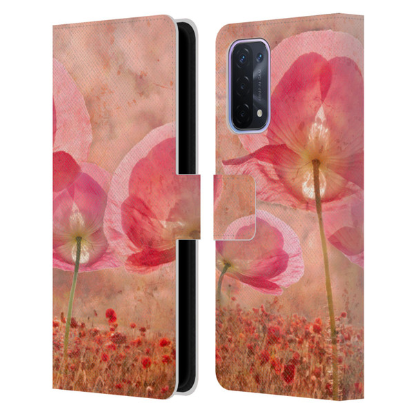 Celebrate Life Gallery Florals Dance Of The Fairies Leather Book Wallet Case Cover For OPPO A54 5G