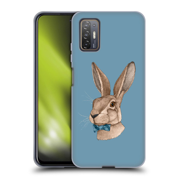 Barruf Animals Hare Soft Gel Case for HTC Desire 21 Pro 5G