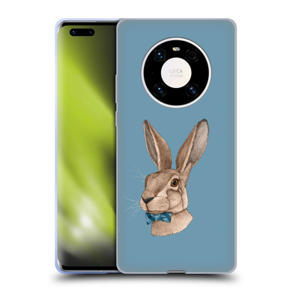 Barruf Animals Hare Soft Gel Case for Huawei Mate 40 Pro 5G